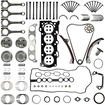1ZZ-FE 1.8L Engine Rebuild Overhaul Kit Fit for Toyota Pontiac 1998-2008