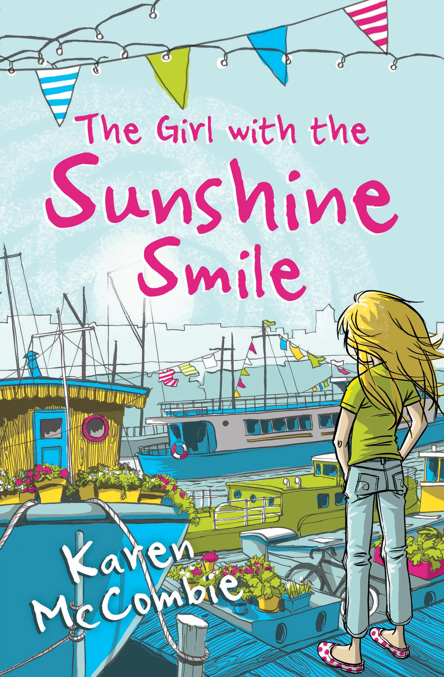4u2read – The Girl with the Sunshine Smile by Karen McCombie PAPERBACK