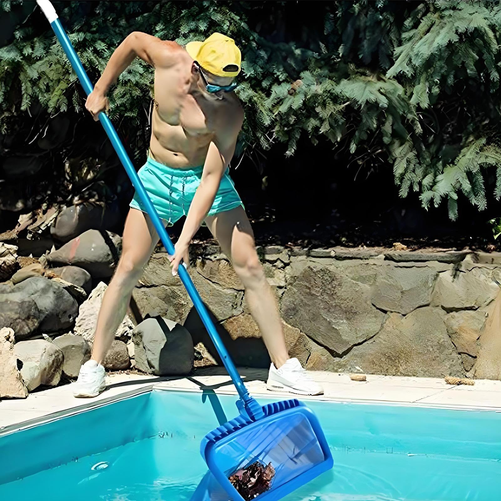 Red Skimmer Piscina Colador De Malla Fina Y Ligera | Red Skimmer De Hojas Para Piscina Para Mantenimiento En Estanques, Spa, Bañeras Hidromasaje, Lagos, Jardines, Hogar Y Equipo