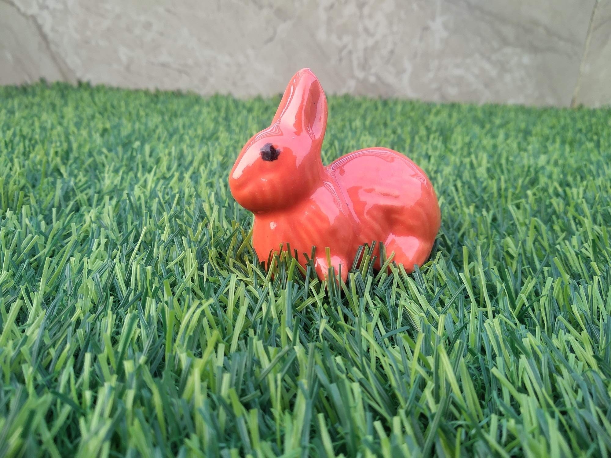 Ceramica Giallo Rosso e Bianco Pollo Tumdee 1:12 Scala