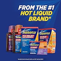 Vista 11 de Theraflu Max Strength - Alivio de los síntomas de la gripe diurna – 8.3 onzas líquidas más Theraflu Max Strength Medicina nocturna para aliviar