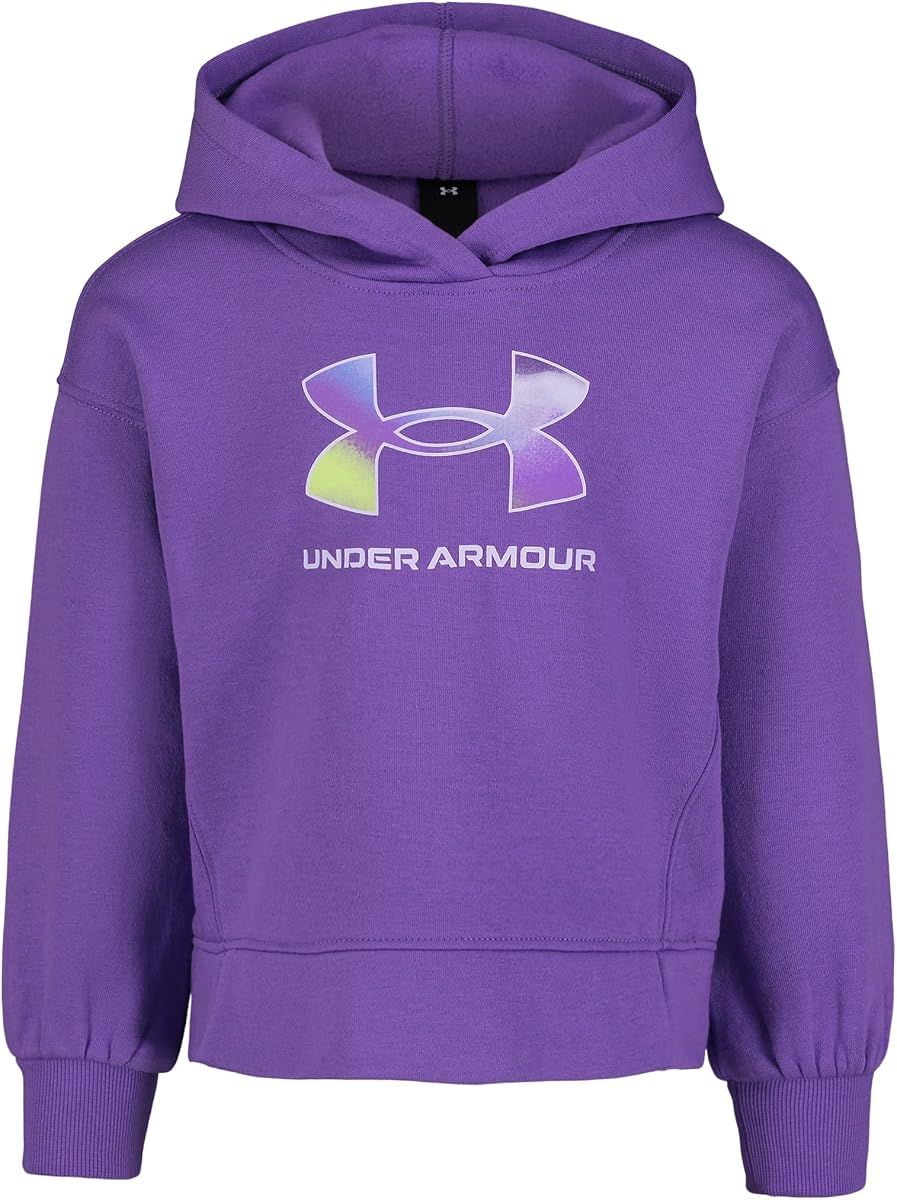Sudadera con capucha Under Armour Pullover Fleece para niña, colección Outdoor