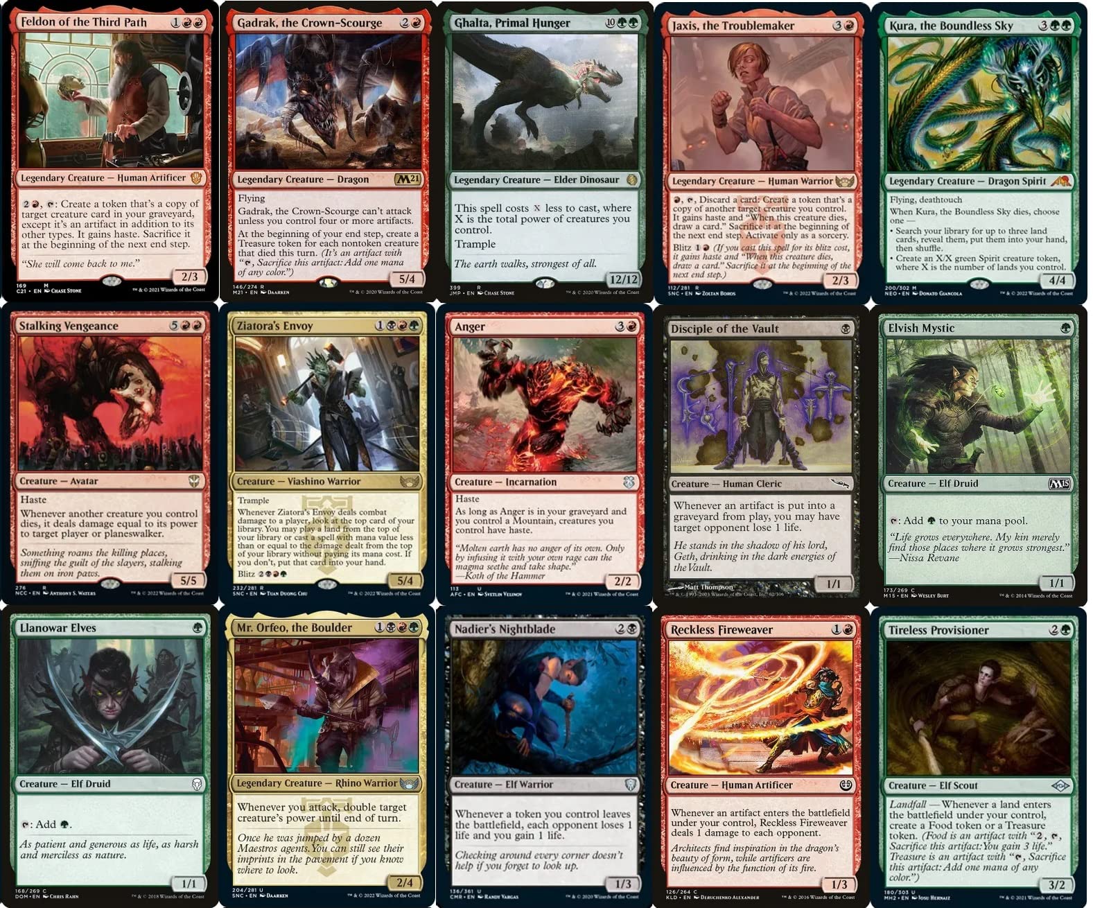 Amazon.com: Elite Commander Ziatora Jund Sacrifice Deck - Red