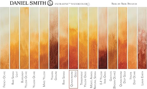 Miniatura 3 de Daniel Smith Acuarela de 05fl oz oro quinacridona 05 onzas líquidas paquete de 1 5 unidades