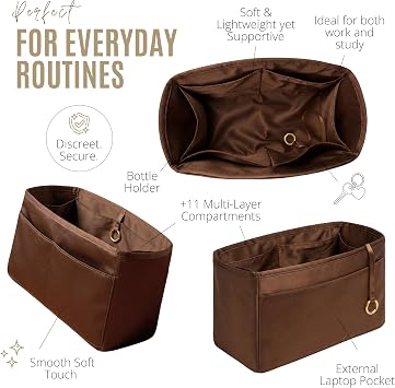 Divitize Silk Organizer compatible with Coach Kisslock 16 - Peacock