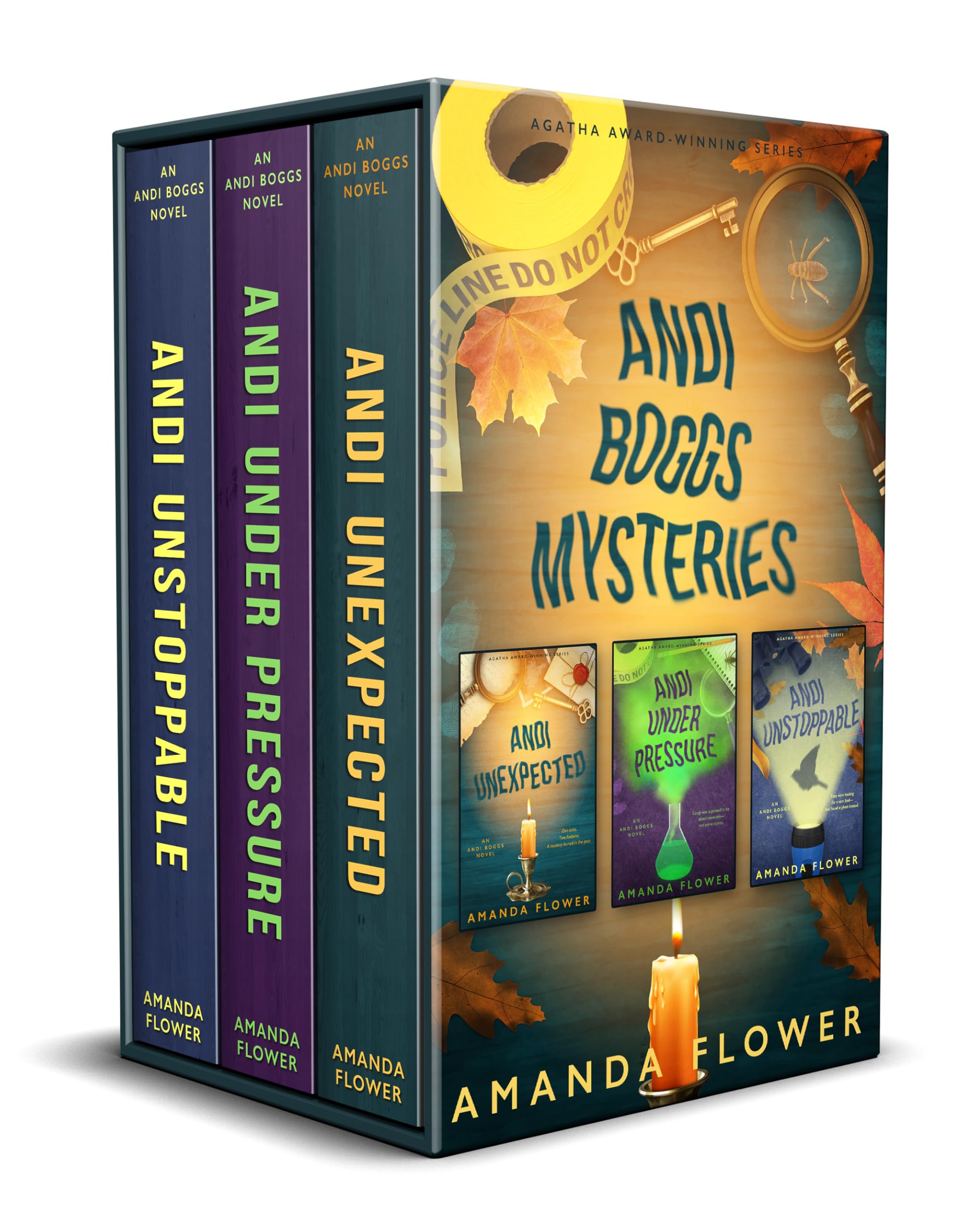 Andi Boggs Mysteries Box Set: Andi Unexpected, Andi Under Pressure, Andi Unstoppable