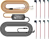 Vista 1 de Pelsee Kit de cable duro para cámara de salpicadero, juego completo de fusible para cámara P1 Duo Dash Cam, cable de alimentación de cargador