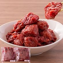 Fukuume Plum Pickled Plum, Kucha Plum, Shiso Pickle, 10.6 oz (300 g) x 2 Packs (Salt Content Approx. 15%), Additive-free, Crushed Plum, Pickled Perilla, Gourmet, Gourmet [SF-030BX2]
