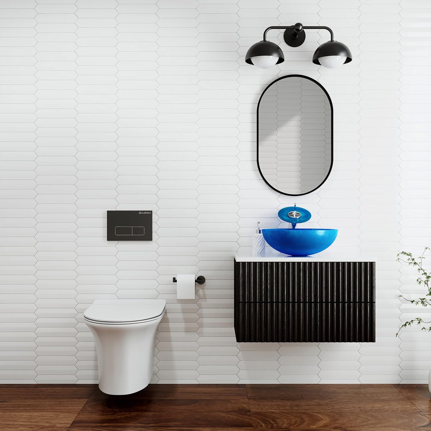 Vincennes Wall-Hung Elongated Toilet Bowl