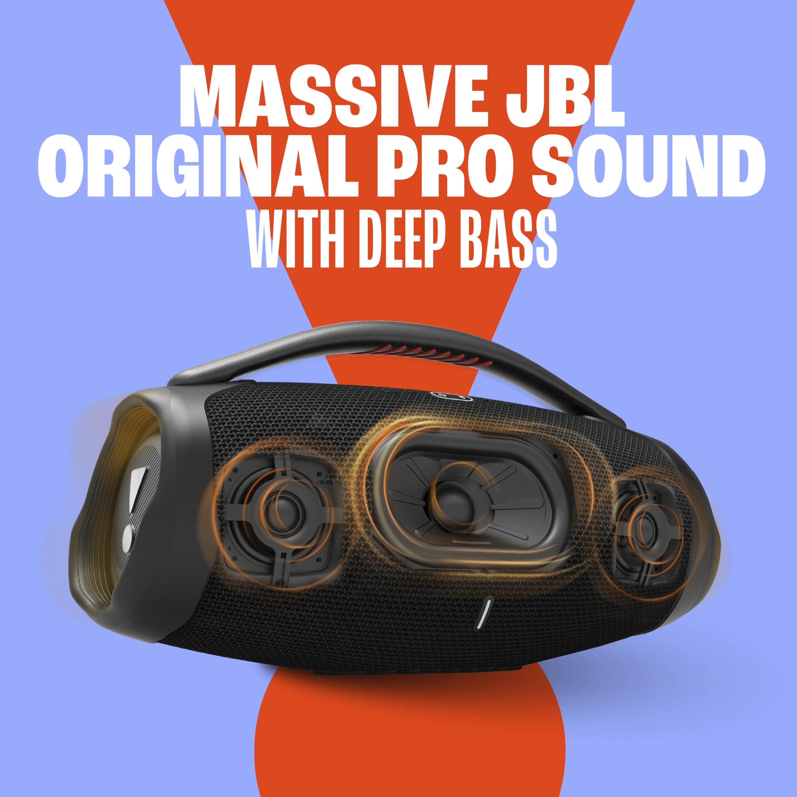 JBL Boombox 3 Wi-Fi - Powerful Wi-Fi and Bluetooth Portable