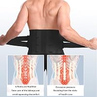 USUN Hátfájás Elleni Támogatóöv, Légáteresztő Lumbális Kötés Gerincstabilizáláshoz 2
