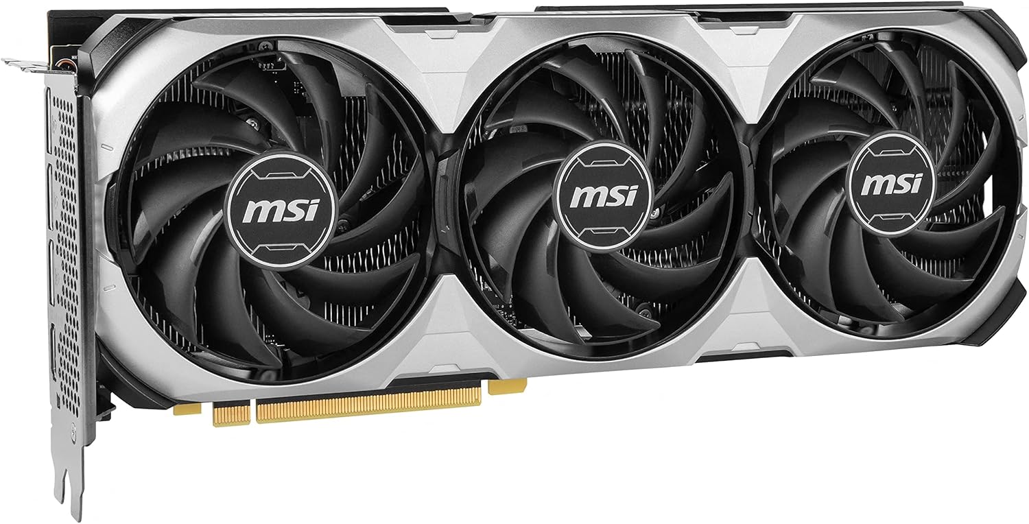 MSI GeForce RTX™ 4060 Ti VENTUS 3X 8G OC, Scheda Video Gaming - Memoria 8GB GDDR6 ( 18Gbps/128-bit), PCI Express® Gen 4 x 16, DisplayPort x 3 (v1.4a), Torx Fan 4.0, HDMI 2.1a, Zero Frozr MSI GeForce RTX™ 4060 Ti VENTUS 3X 8G OC, Scheda Video Gaming - Memoria 8GB GDDR6 ( 18Gbps/128-bit), PCI Express® Gen 4 x 16, DisplayPort x 3 (v1.4a), Torx Fan 4.0, HDMI 2.1a, Zero Frozr