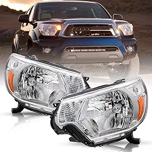 TUSDAR Headlight Assembly for 2012–2015 Toyota Tacoma