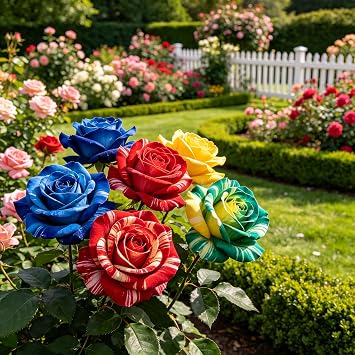 Rose Bulbs Now UK, Strong Plant, Mix Greening Flower, Easy Plant, for Containers, Natural Organic, Excellent Display, Rare Plants-1bulbs-A