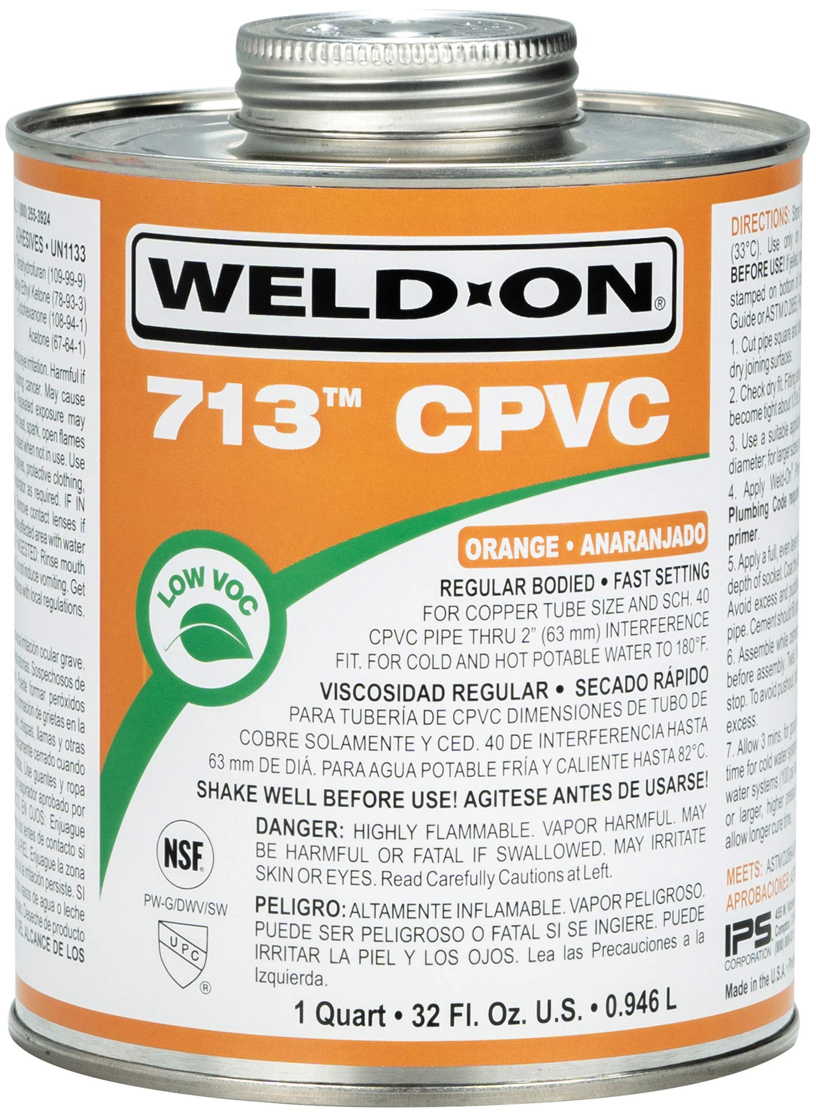 Snapklik.com : WELD-ON 10134 714 CPVC Heavy-Bodied High Strength ...