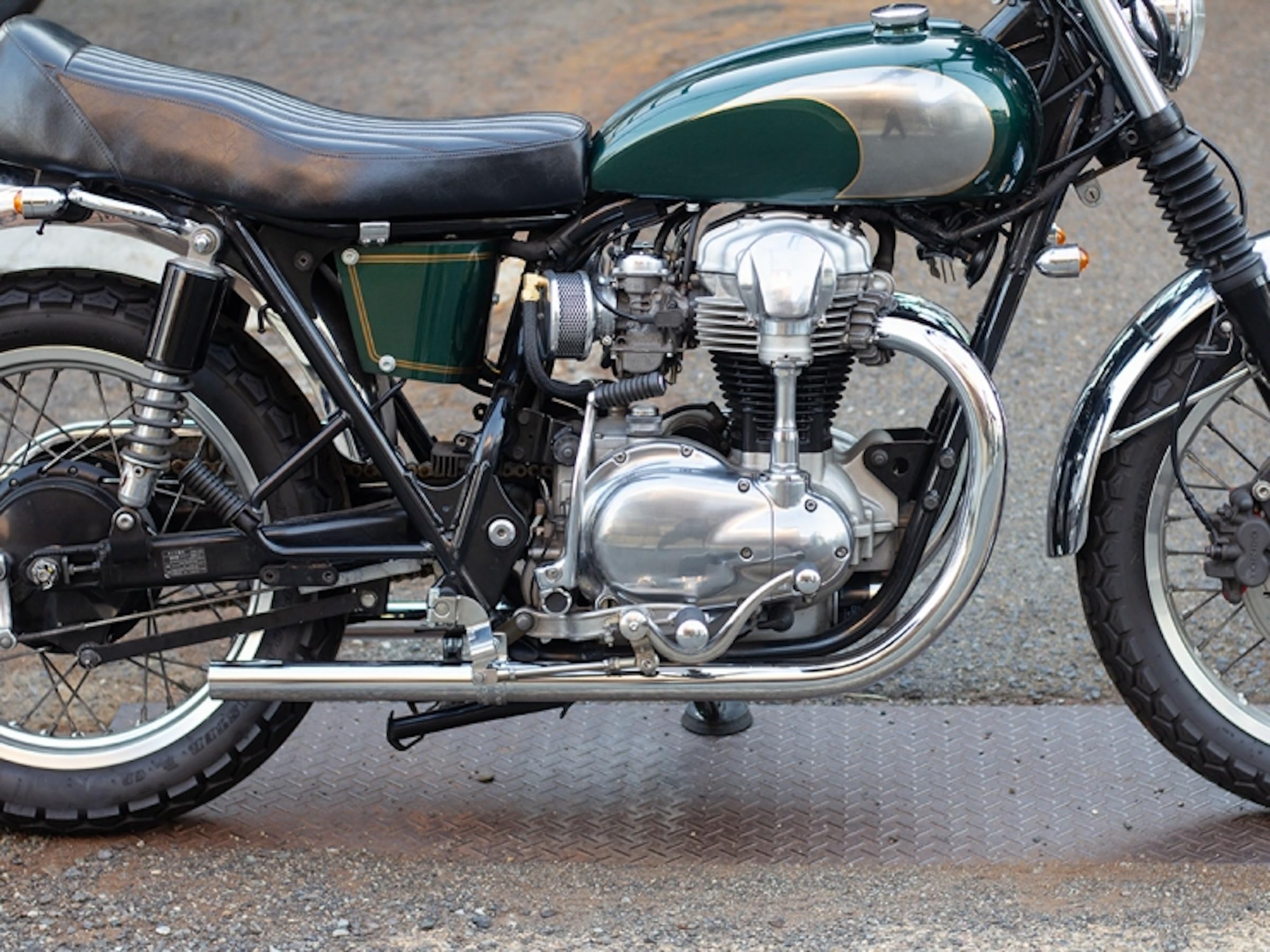 Amazon | MOTOR ROCK(モーターロック) W650/400用 オールドスタイル手