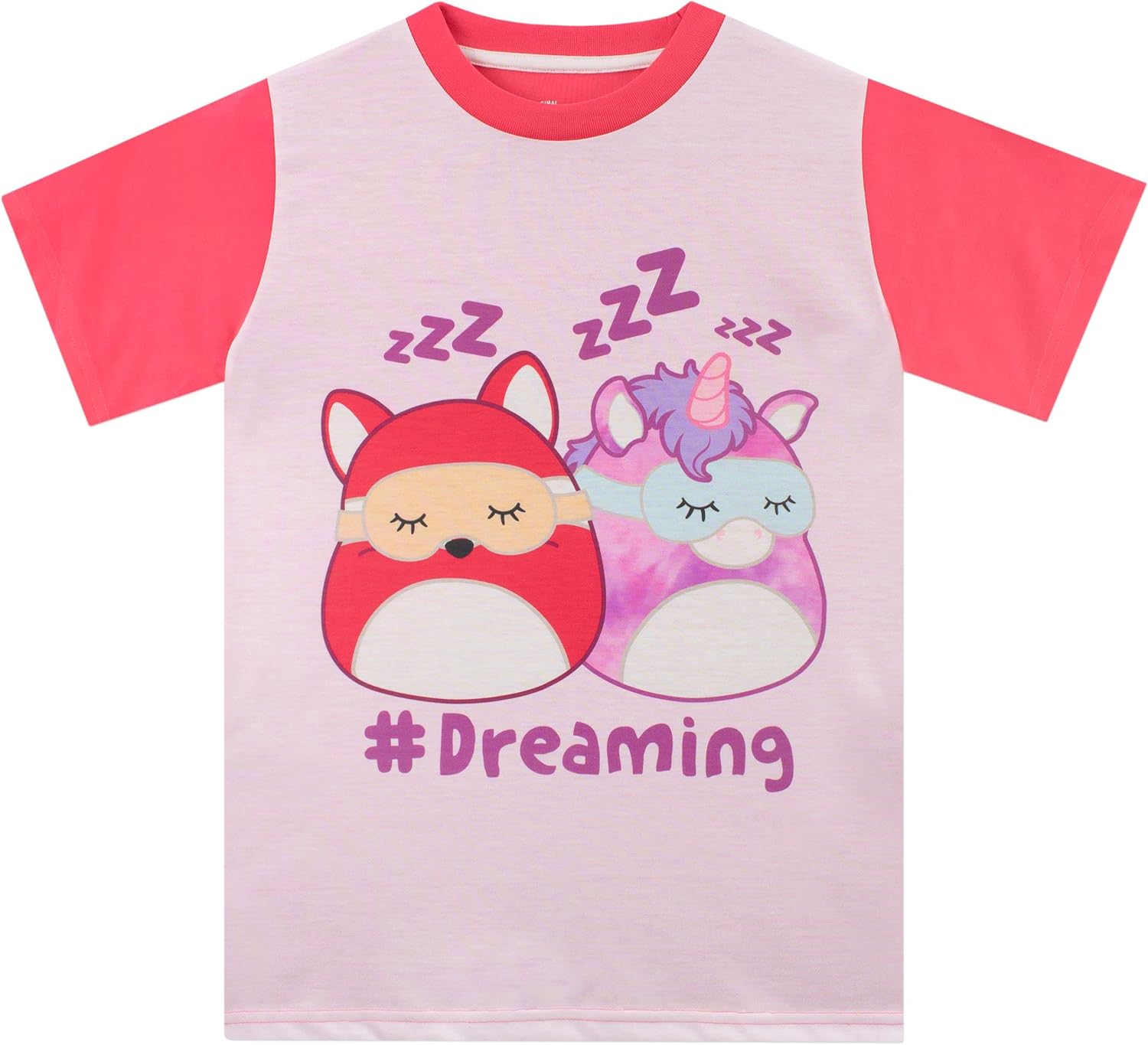 Squishmallows Pajamas Girls Short Pajama Set
