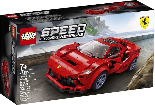 Foto 4 de 6 de Lego Speed Champions 76895 - Ferrari F8 Tributo Rojo (275 Piezas)