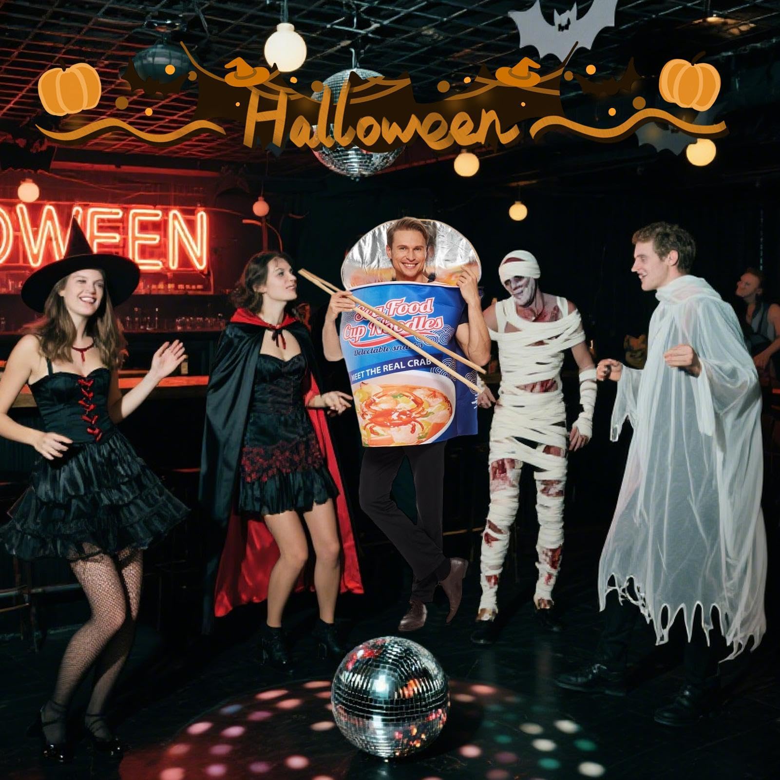 Zabawne kostiumy dla dorosłych Realistyczny strój na Halloween | Fast Food Dla Dorosłych Kostiumy Na Święta Na maskaradę, festiwal, święto, paradę, występ, wydarzenie, imprezę, sesję