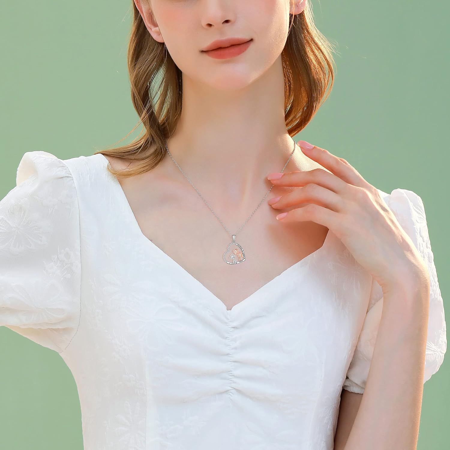 Sister Mother Daughter Necklace Jewelry Gifts Sterling Silver Sister Pendant Necklace Jewelry Birthday Gifts for Women US3 - Image 5