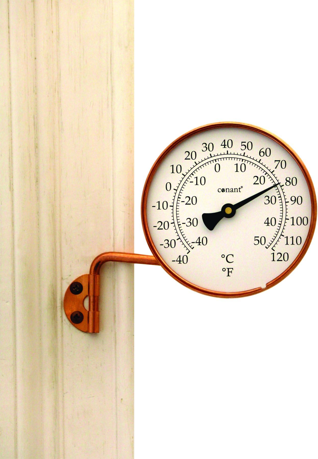 ConantT6LFC Vermont Thermometer with Living Copper Finish