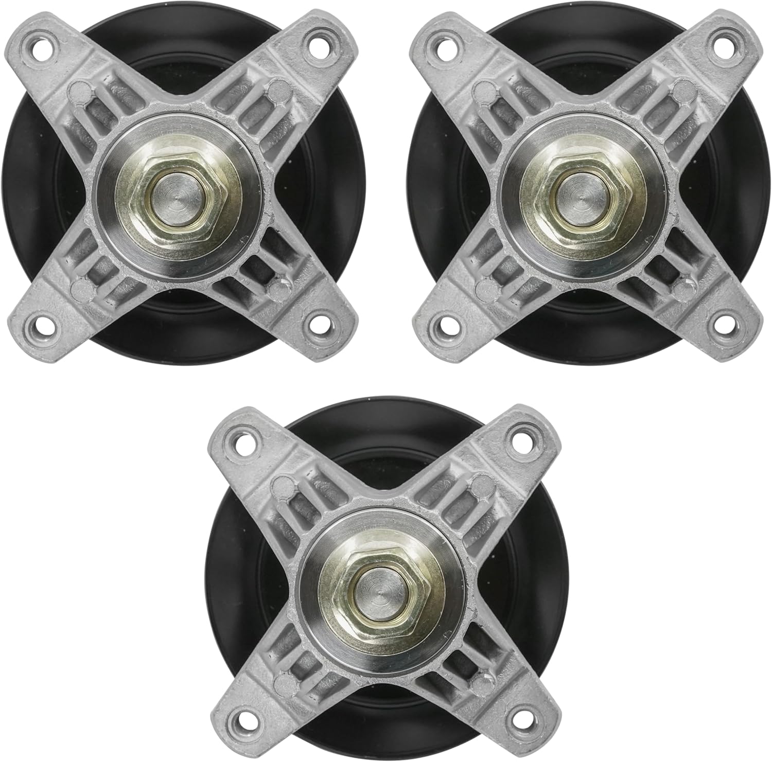 Caltric 3 Spindle Assembly Compatible with MTD Compatibl with Cub Cadet 618-06981 918-06981 285-710