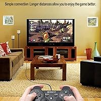 Vista 6 de PS2 PS1 PS3 to AV Cable 6ft AV Cable PS2 Console Composite 3 RCA Compatible for PlayStation 1 2 3 Replace AV Cable - Black