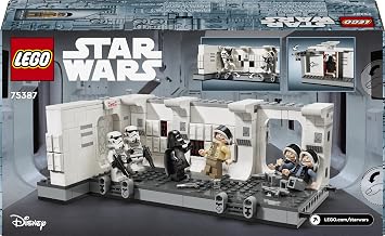 Riding LEGO Star Wars Tantive IV 75387 – Creative Toy Making Set for Girls and Boys 8 Years Old and Over, Including 7 Minifigures, Birthday Gift for Kids (502 Pieces)