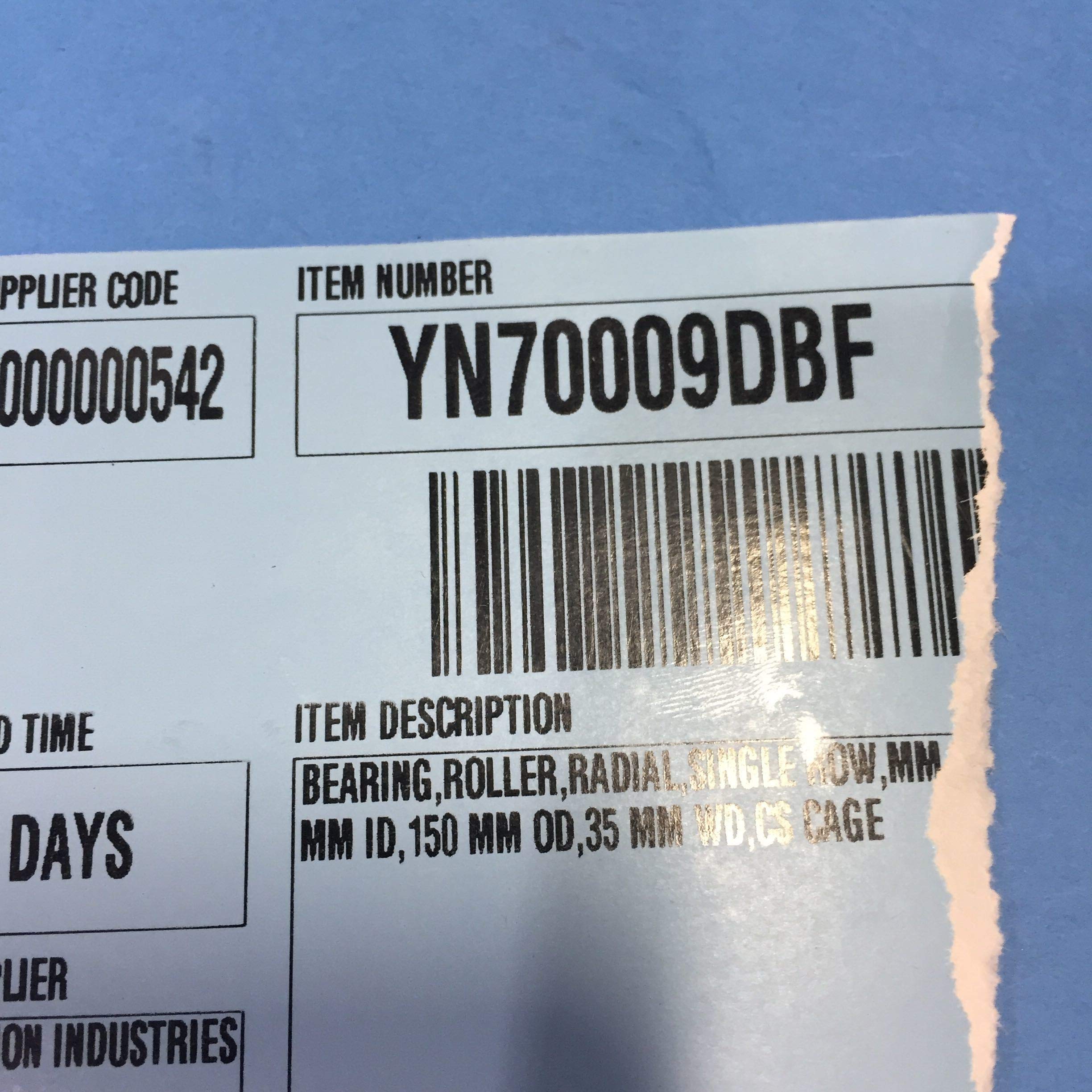 SKF NJ 2217 ECP Roulement à rouleaux radial cylindrique en acier 85 ID