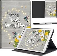 Vista 25 de Funda para Samsung Galaxy Tab S10 Lite / S10 FE / S9 FE 10.9 pulgadas, delgada de piel sintética con soporte de múltiples ángulos y función