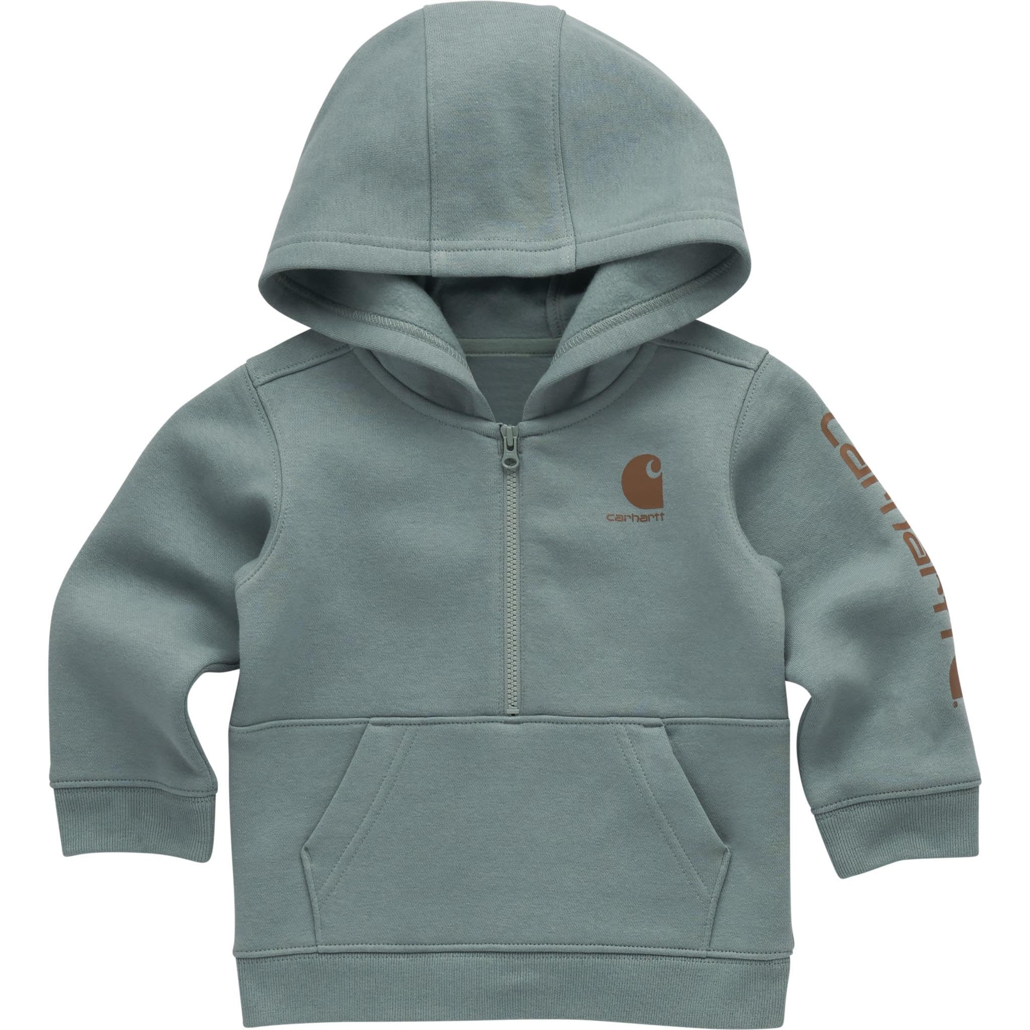 Carhartt Kid's CA6273 Long-Sleeve Half-Zip Sweatshirt - Boys