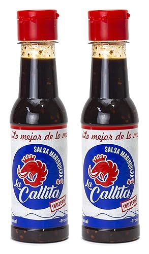 (2 unidades) La Callita Salsa, La Callita Salsa de Mariscos La Original de Lencho 4x4 y Marisquero de Guasave Sinaloa, 5 onzas