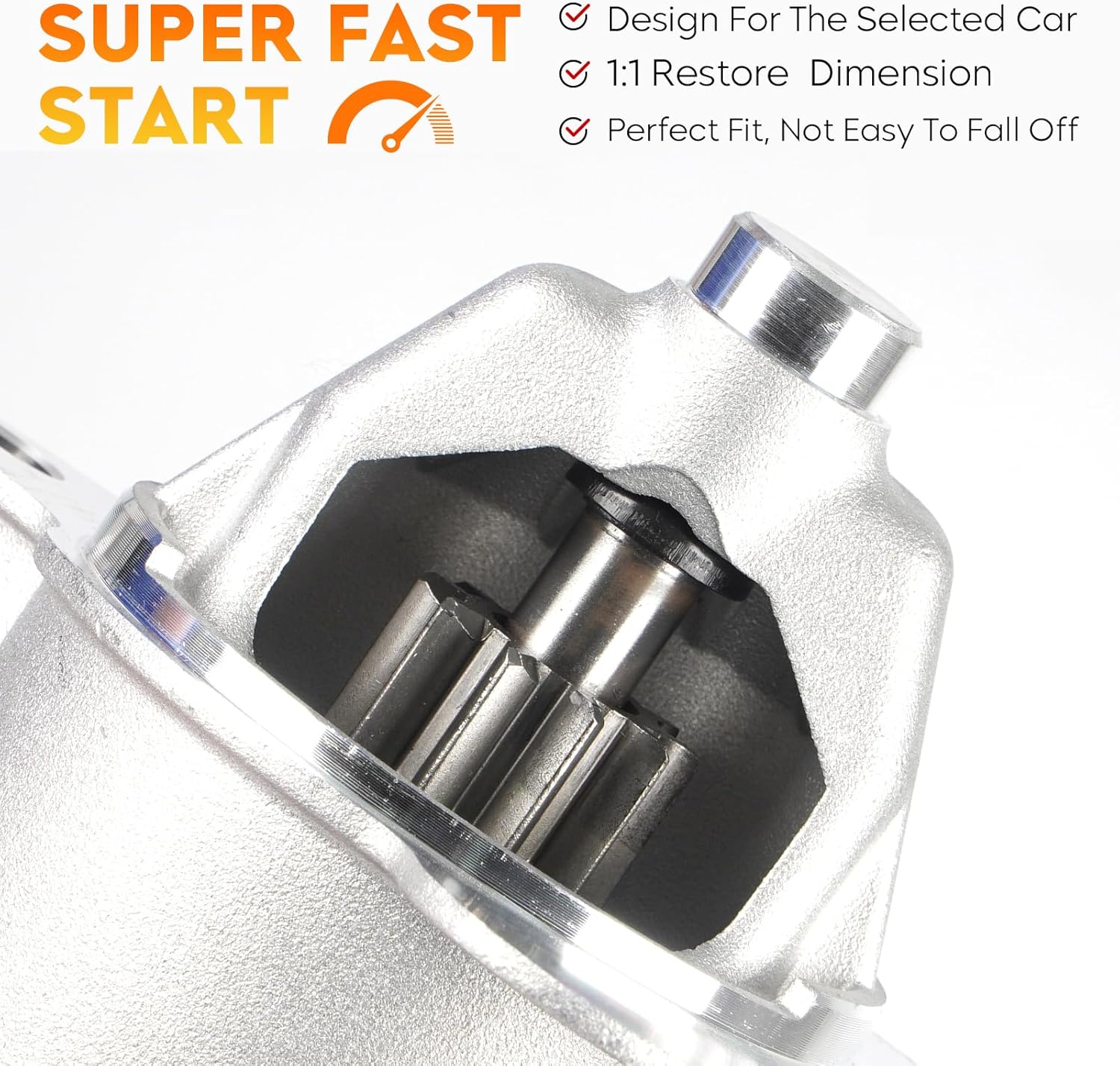 New Starter for 4.0L Explorer 97-10 (97-02 Only fit Automatic), 4.0L Ranger 97-11 (Automatic), Explorer Sport Trac 01-10, Mustang 05-10, Mercury Mountaineer 98-10, Ford Aerostar 97, Mazda B4000 98-07