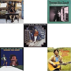 Townes Van Zandt & For The Sake Of The Song & Delta Momma Blues & Live At The Old Quarter Houston Texas & Best Of Townes Van Zandt Record Set