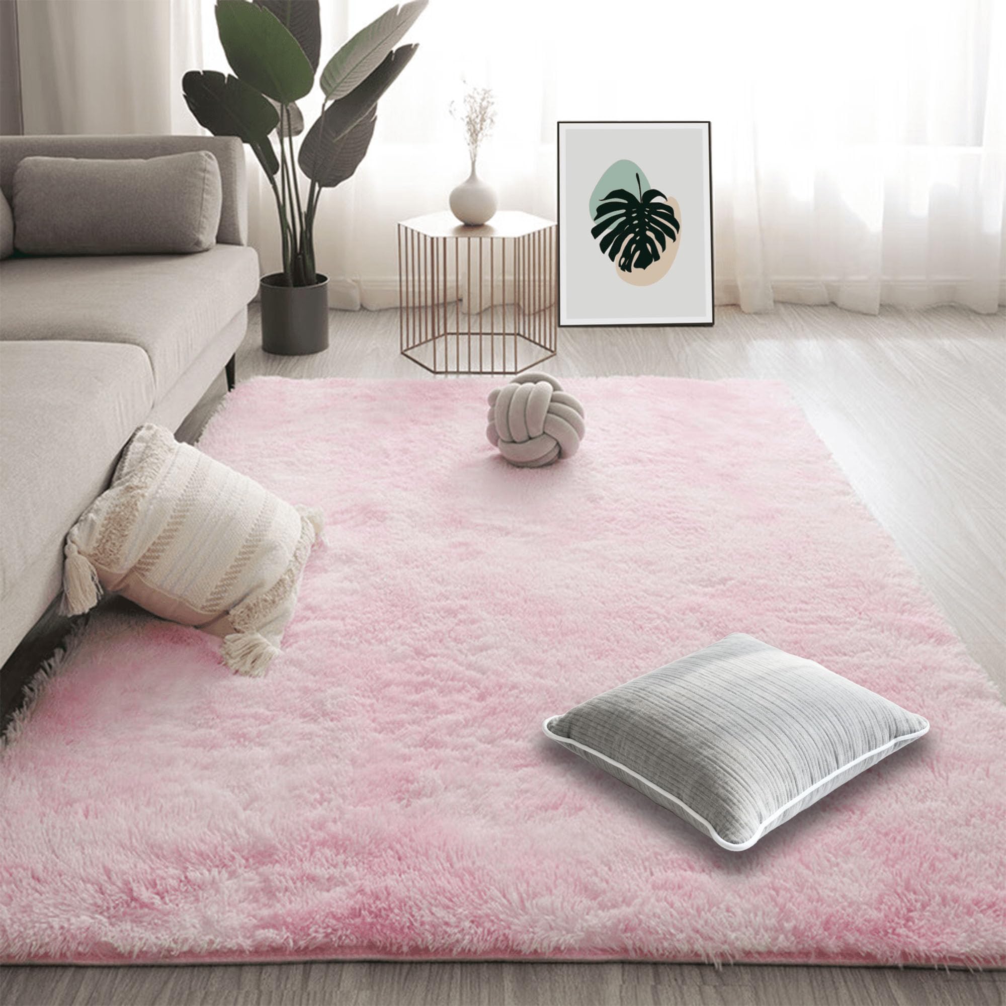 Tapis de sol antidérapant extra large 260x280 pour sécuriser un salon glissant