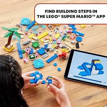 キャンプセットです Amazon.com: LEGO Super Mario Dorrie's Beachfront Expansion