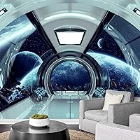 Vista 46 de wall26 - Papel mural autoadhesivo para pared (tamaño grande), diseño de impresión del futuro