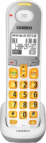 DCX309 DECT 6.0 Cordless Handset, White, 1 Handset
