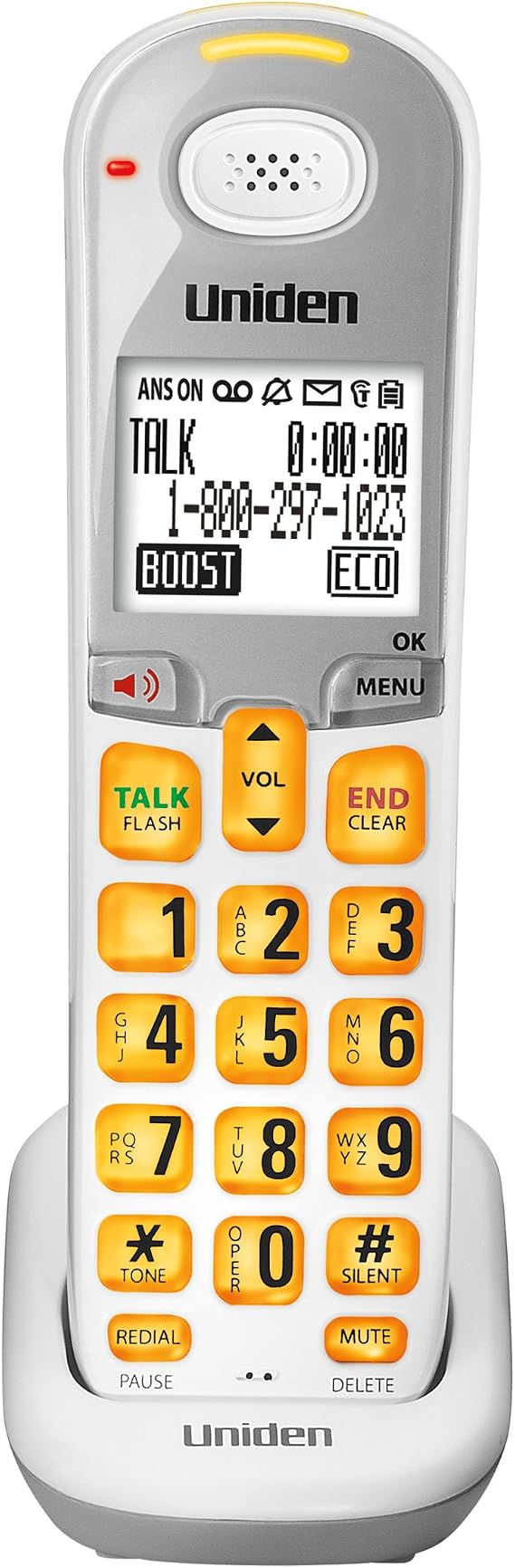 DCX309 DECT 6.0 Cordless Handset, White, 1 Handset