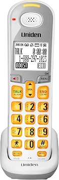 DCX309 DECT 6.0 Cordless Handset, White, 1 Handset
