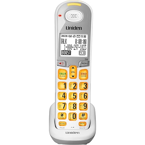 DCX309 DECT 6.0 Cordless Handset, White, 1 Handset