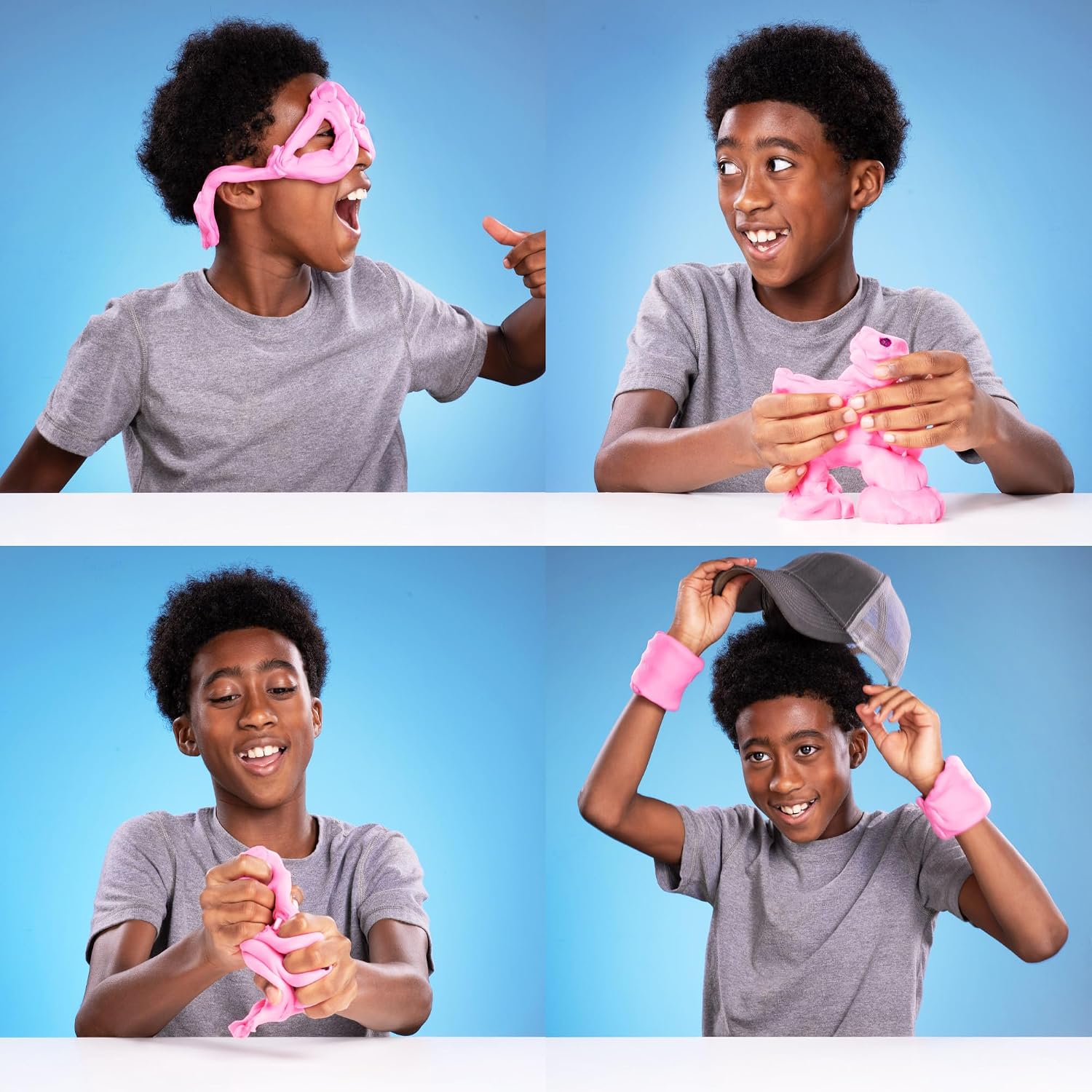 Crazy Aaron's Slime Charmers® - I Scream, You Scream - Pink Buttery Slime, Sensory Toys for Kids - Creative and Endless Fun, Stress Relief Therapy, Gifts for Girls and Boys - Made in USA