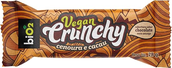 Vegan Crunchy Bar Cenoura e Cacau 28G