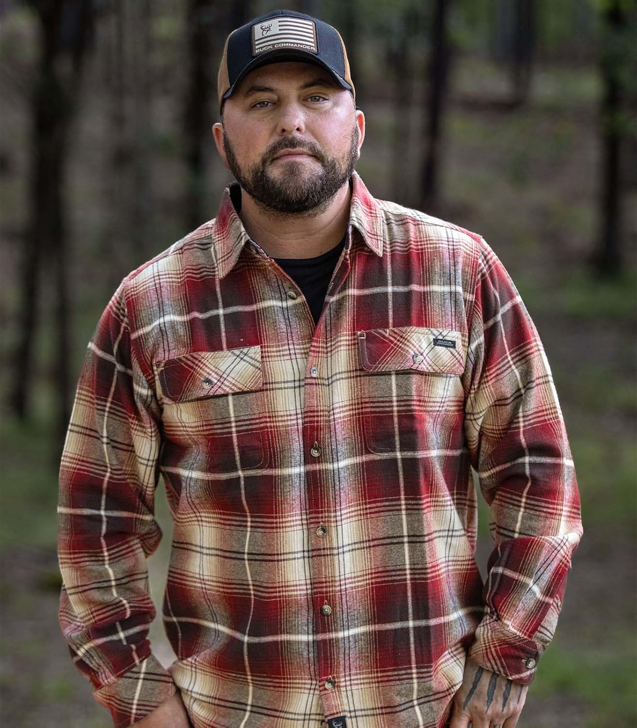 Legendary Whitetails Mens Buck Commander Legacy Flannel Shirt - Image 2