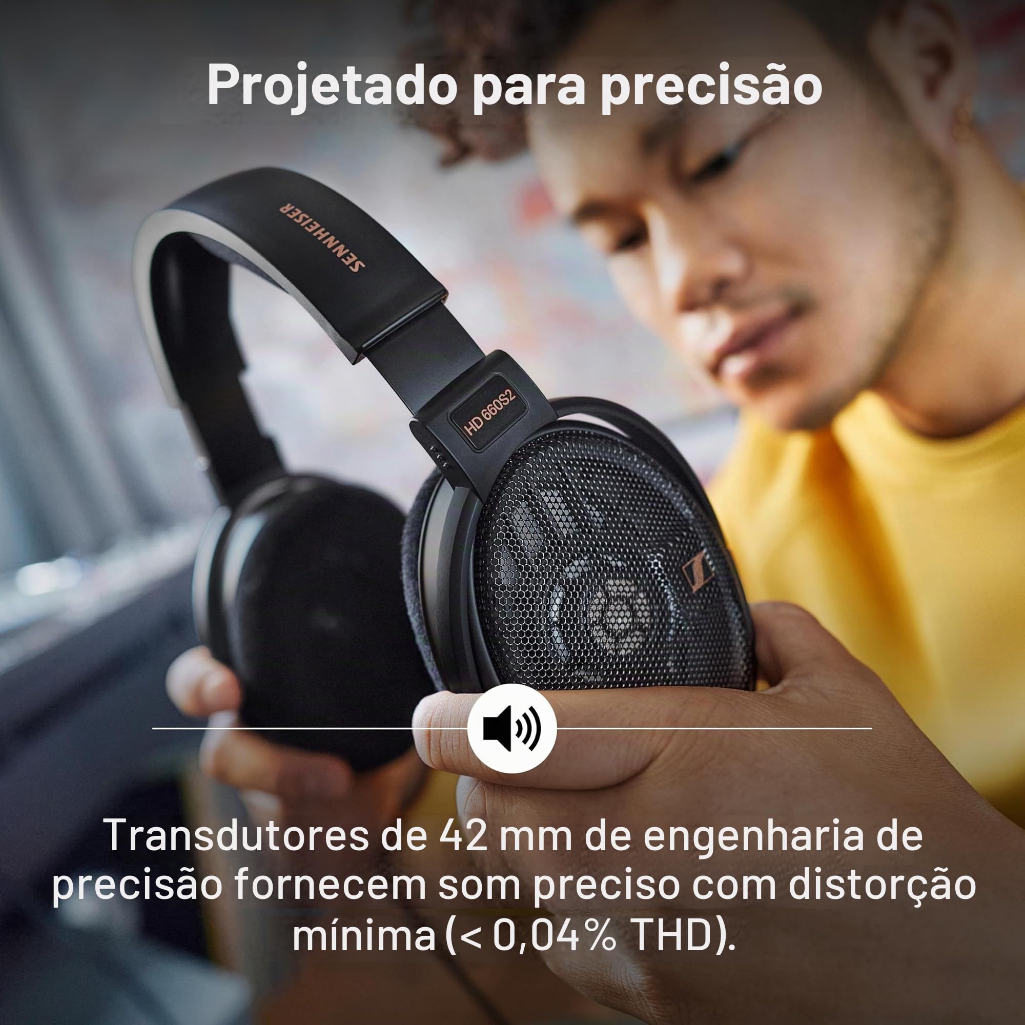 Sennheiser HD 660S2 – Fones de ouvido estéreo audiófilos com fio
