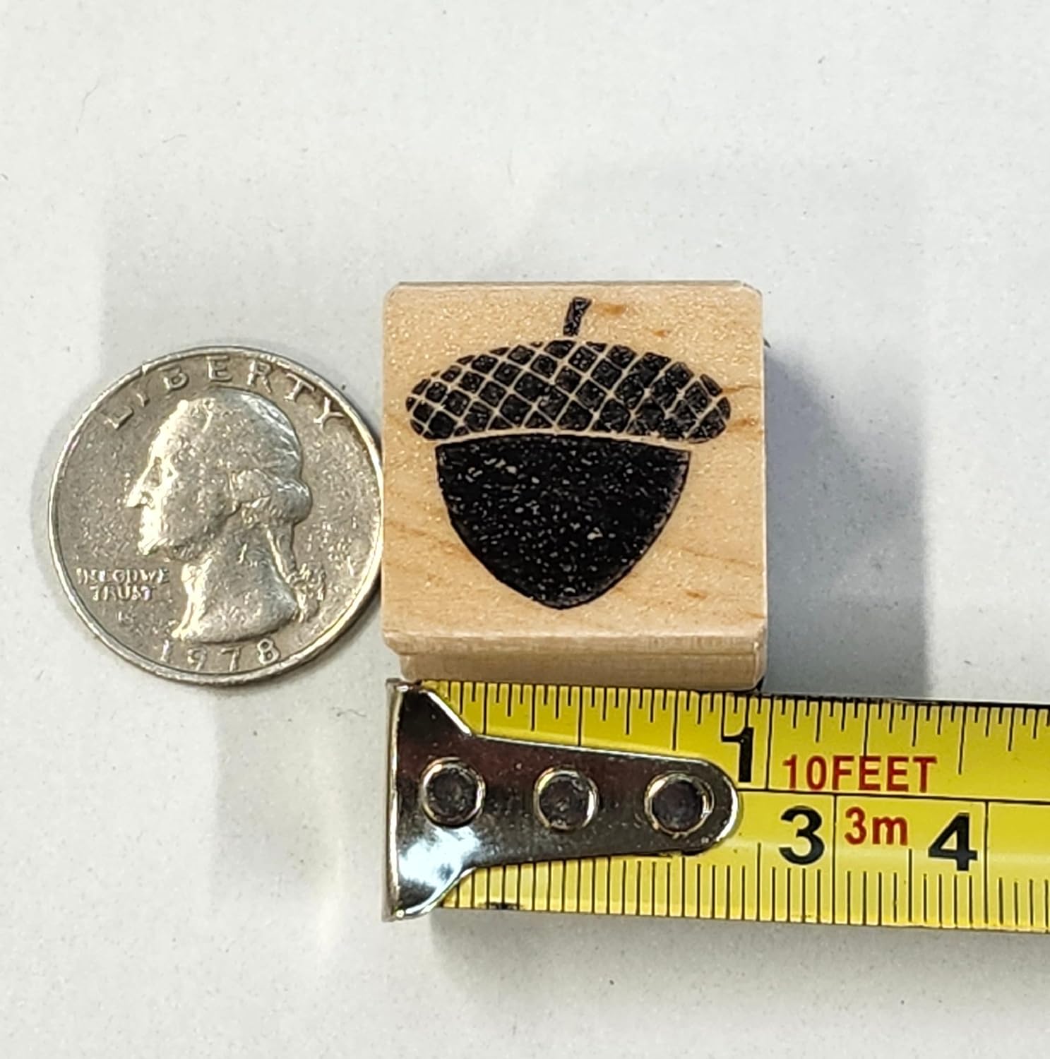 Leaf and Acorn Rubber Stamps, Fall Rubber Stamps