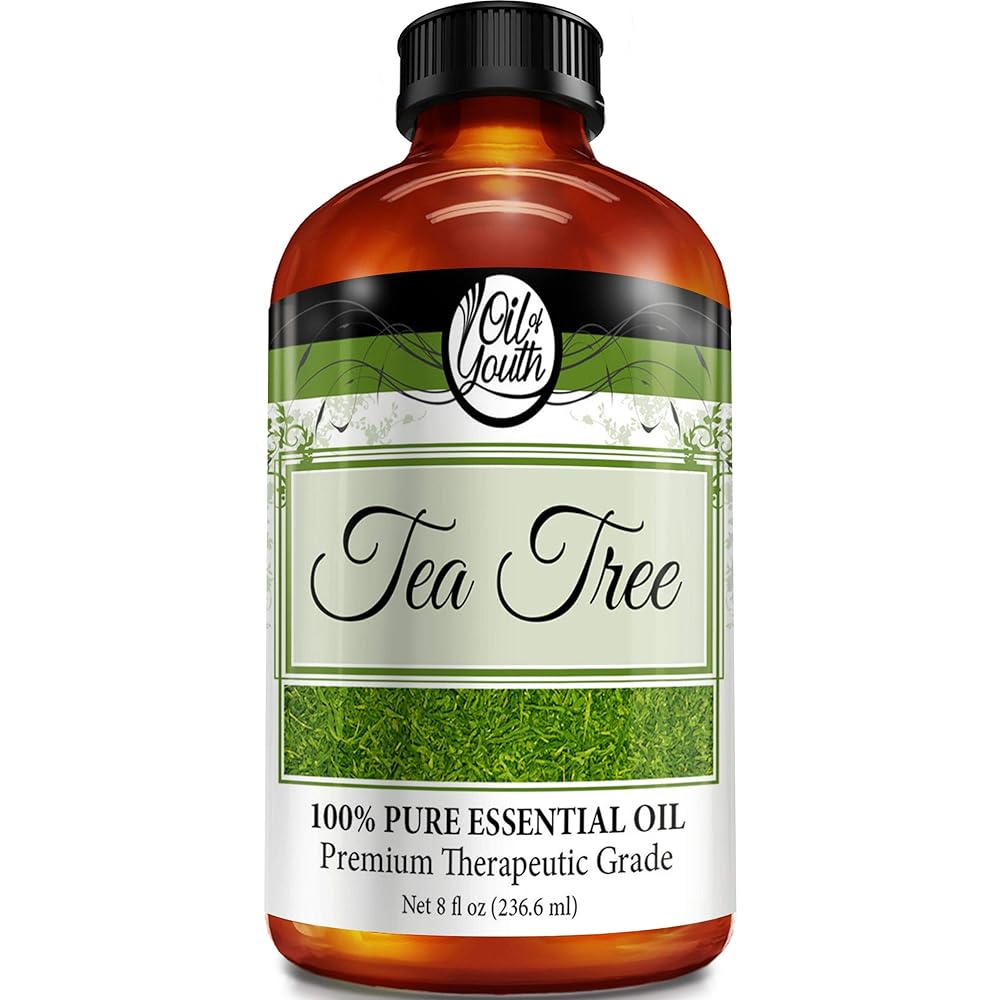 Oil of Youth Tea Tree Essential Oil - 8 Fluid Ounces Bulk