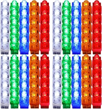 Chivao 200 Pcs LED Finger Lights Mini Finger Flashlights Light up Ring Sticks for Adults Glow in The Dark Party Favors Birthday Rave Party Supplies, 5 Colors