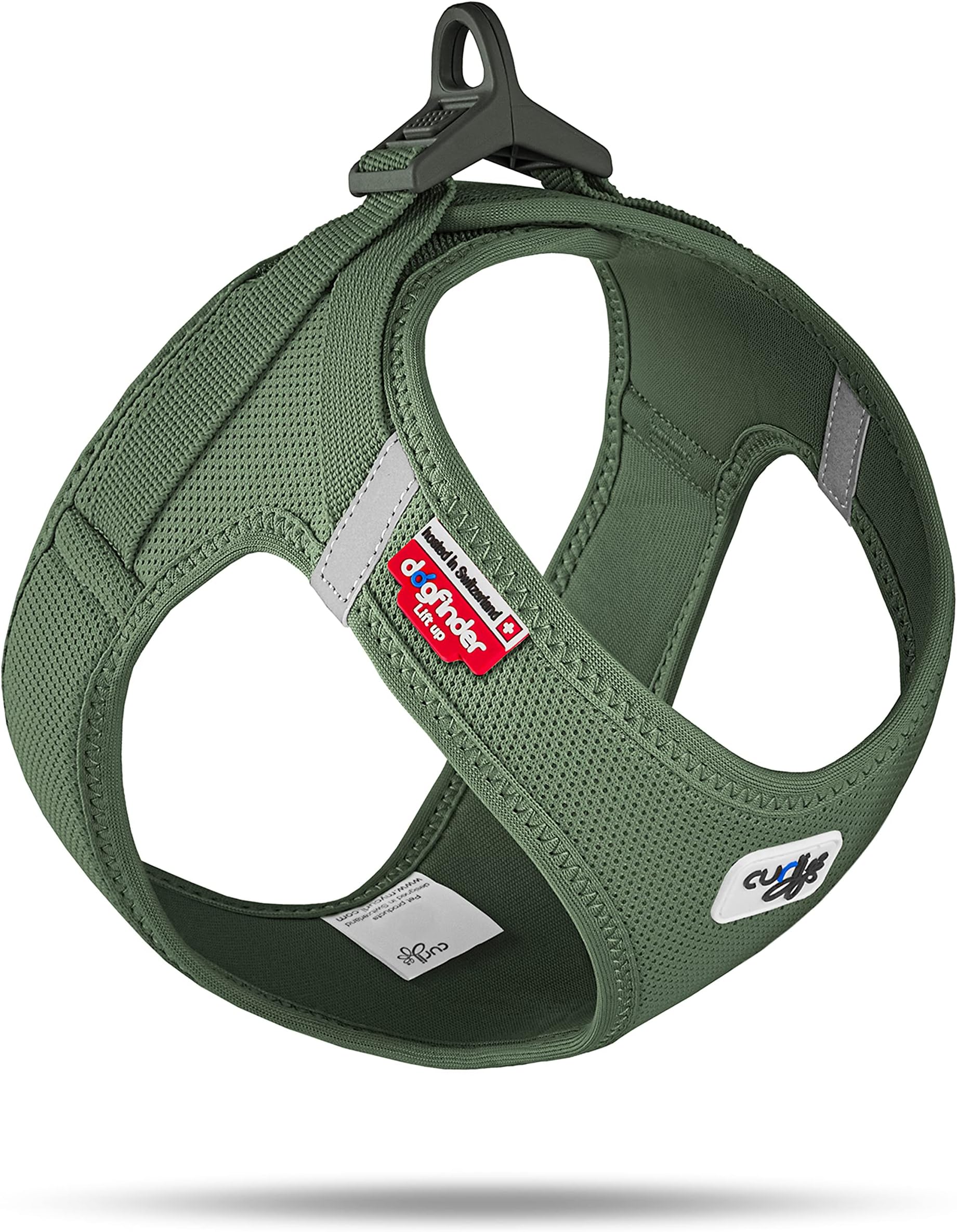 Vest Harness curli Clasp Air-Mesh Moss XL
