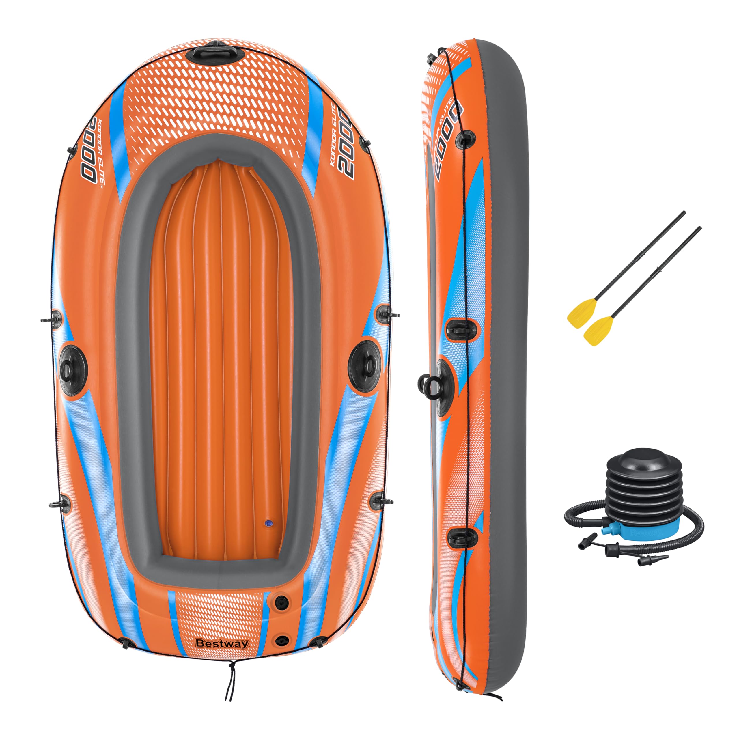 Bestway Kondor Elite Raft 2000 Barca Hinchable 196x106x31 cm Multicolor